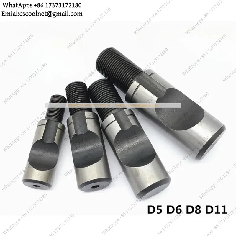 JS02 D Type Lathe Spindle Screw D4 D5 D6 D8 D11 Semi-Cylindrical Flange Screw for Chuck Brand New