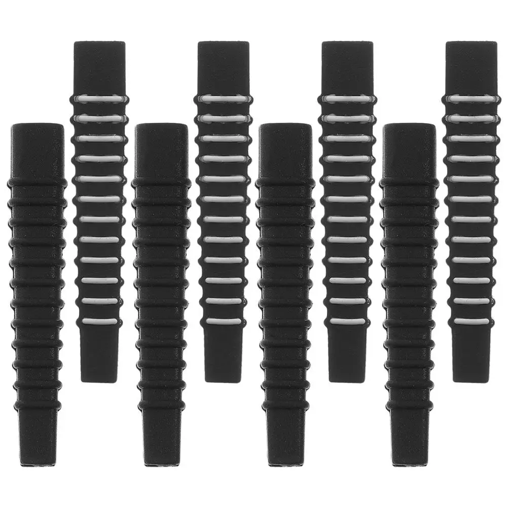 

8Pcs Silicone Eyeglass Anti-Slip Sleeves Ear Cushions Temple Tips for Metal Plastic Frames Comfortable Grip Retainer Soft Ear