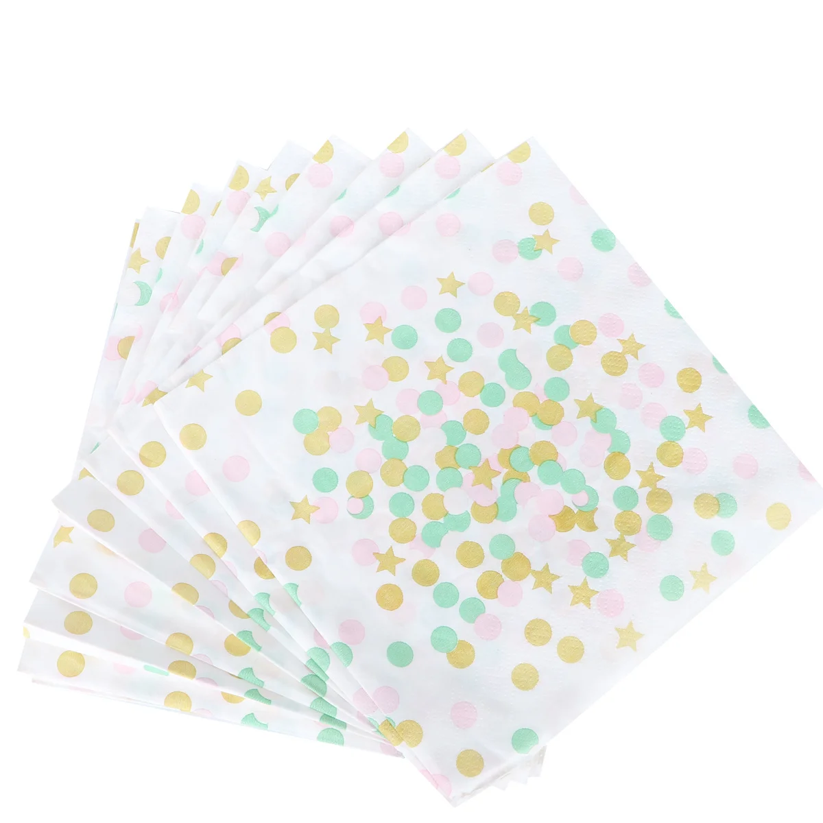 

20Pcs Disposable Printed Paper Napkins Party Dinner Tissue Towels for Wedding Birthday Christmas Event