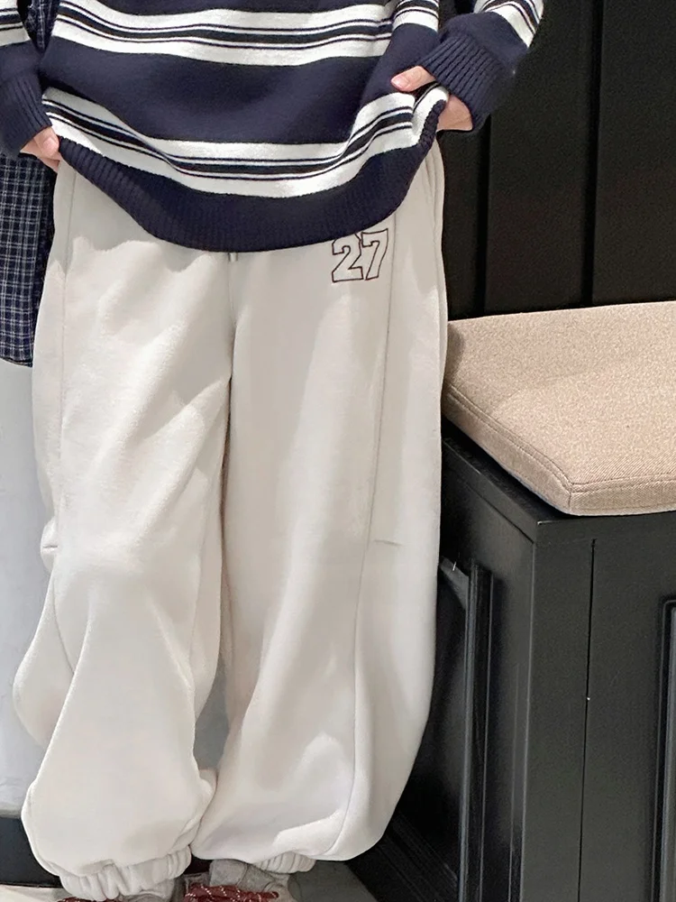 thiened-fce-children's-casual-sports-pants-autumn-winter-new-sle-kids-bicolor-cuffed-trousers-elastic-waist-cotton-pol