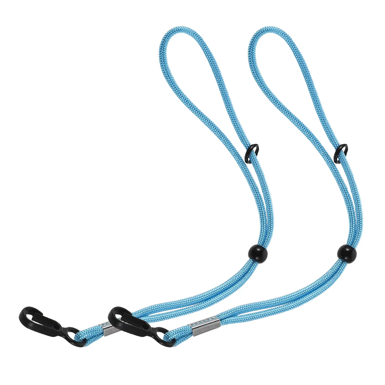 

1Pair Adjustable Glove Lanyard for Skiing Snowboarding Winter Sports Elastic Wrist Strap Anti-Lost Safety Rope Ski Gloves Neck