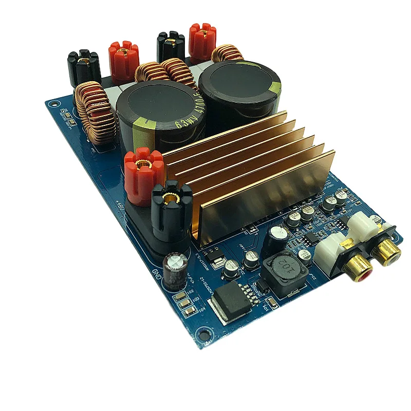 

TPA3255 Deluxe 2.0 Digital Power Amplifier Board 300W + 300W Digital Audio High Power Amplifier Board 40-48V