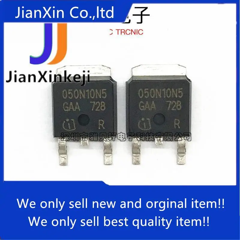 10Pcs 100% ต้นฉบับใหม่ IPD050N10N5 050N10N5 N Channel 80A 100V Field Effect MOS Patch TO252