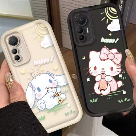 Hello Kitty Cinnamoroll Case For Xiaomi Poco X7 X6 X5 X3 NFC F7 F6 F5 F3 M7 M6 Pro 4G 5G Mi 12 11 Lite NE 5G 13T 12T 11T 14T Pro