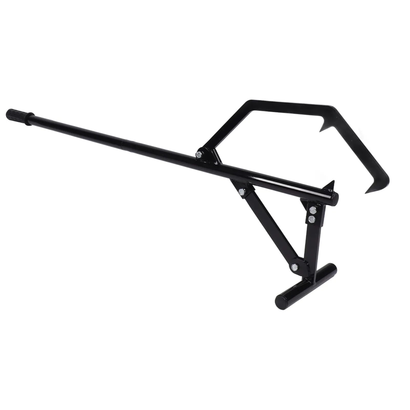 

51in Log Lifter Adjusting Tilt Hook Rubber Non Slip Handle Log Wood Roller Lifter Jack for Farm