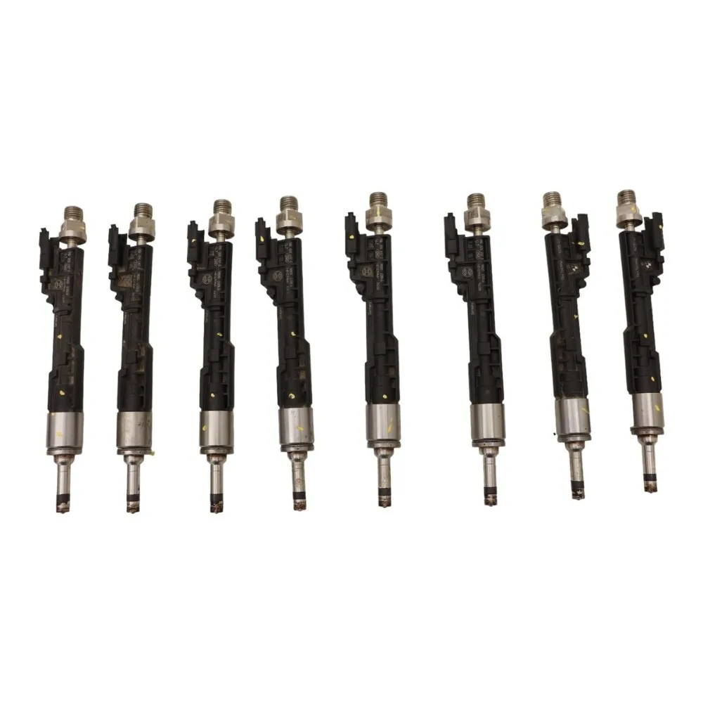 

8PCS 13647599876 Fuel Injector for BMW 550i 650i 750i M5 M6 X5 X6 N63 S63