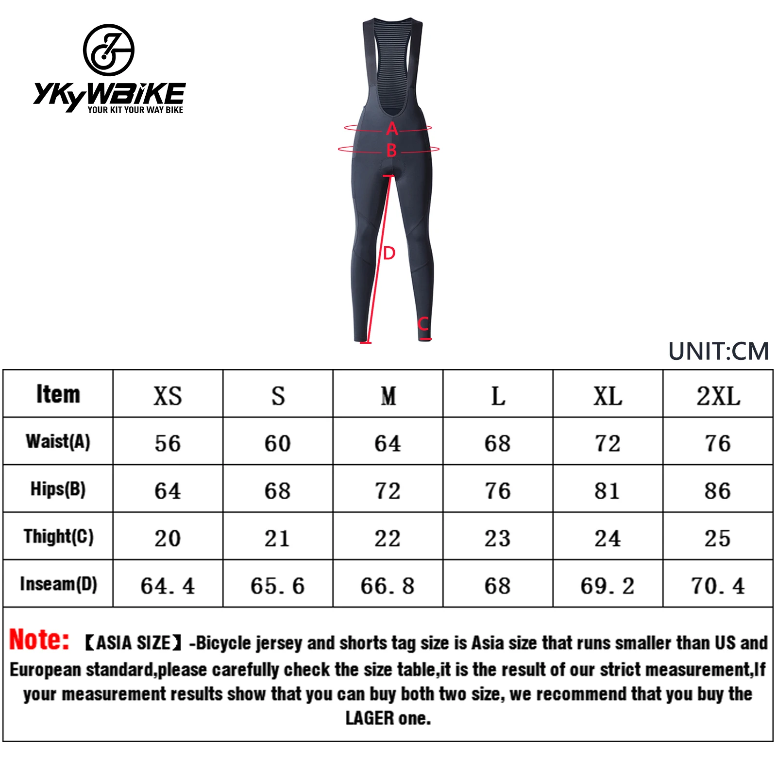 Ykyw Frauen Radfahren Lätzchen lange Hosen hochwertige MTB Rennrad Fahrrad Kleidung elastische gepolsterte Strumpfhose Pro Fahrrad hose 7h Fahrt – Detail 3