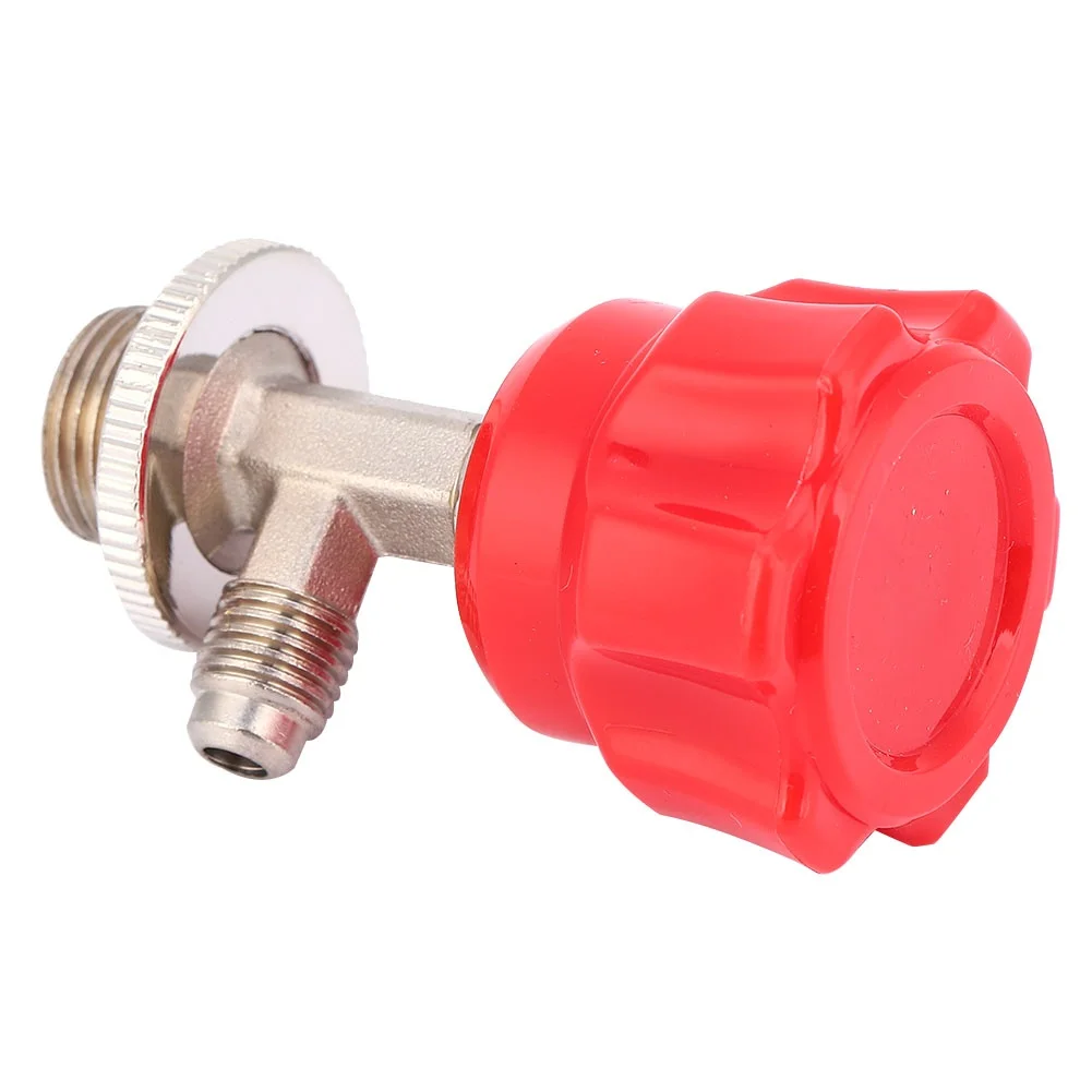 Airtight Connector Car AC Charging Tool Auto Repair Shop Car Tools ABS Brass Construction Brass Threaded Connector