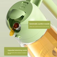 470ml 2 in1 Glass Oil Sprayer and Dispenser with Fine Mist Nozzle for Cooking Baking BBQ Air Fryer Kitchen Tool