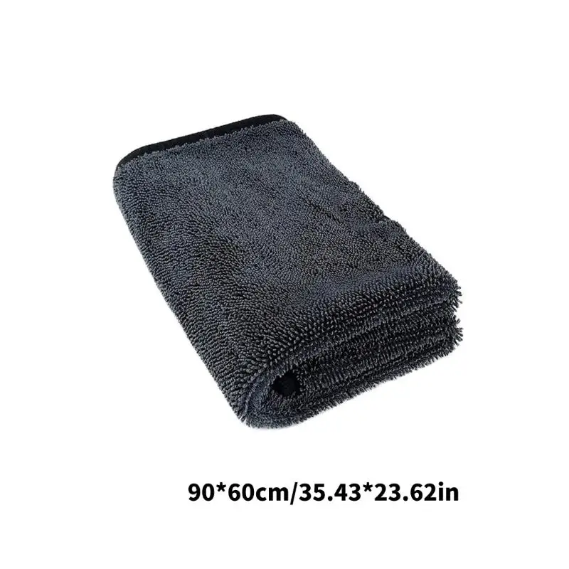 31BC Ponadgabarytowy ręcznik z mikrofibry Szybkoschnący i pluszowa konsystencja Super chłonny ręcznik samochodowy Ściereczka do