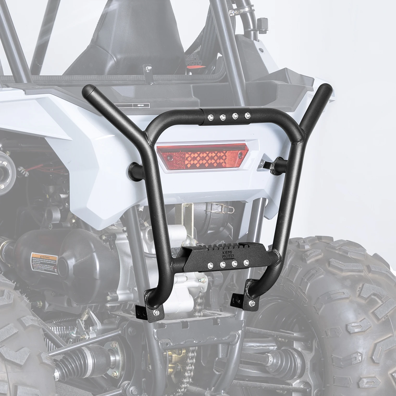

KEMIMOTO UTV #2884577 Front Rear Bumper Protection Durable Compatible with Polaris RZR 200 EFI 2022-2024 2025 UTV Accessories