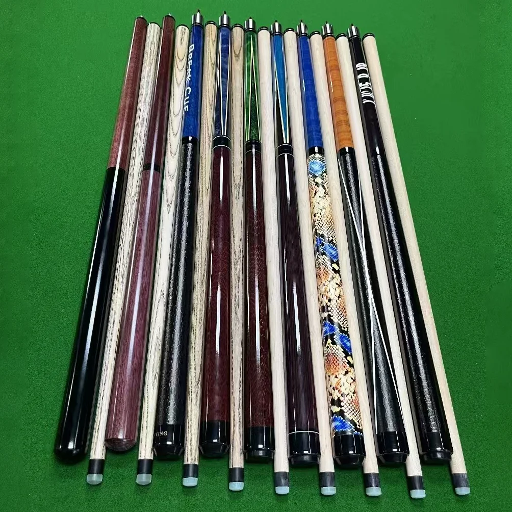 

Экономичная цена, хорошее качество, различные стили, 3 шт., 57-дюймовый бильярдный кий для прыжков/пробойников с бакелитовым наконечником высокой твердости