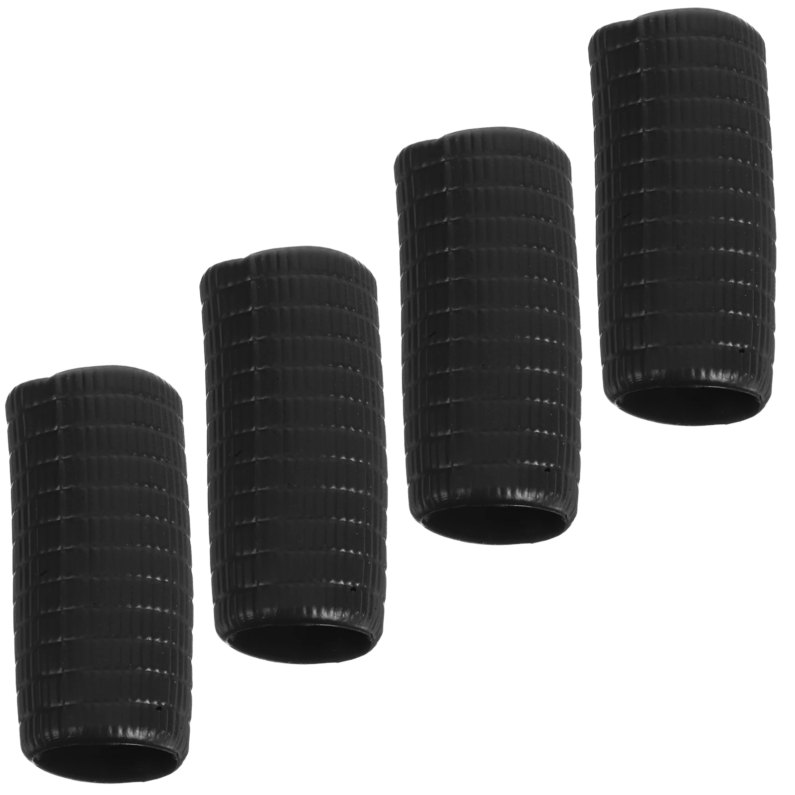 

4pcs Violin Bow Accessories Durable Rubber Parts Instrument Supply Bow Grip Practice Correction Storage Solution Music