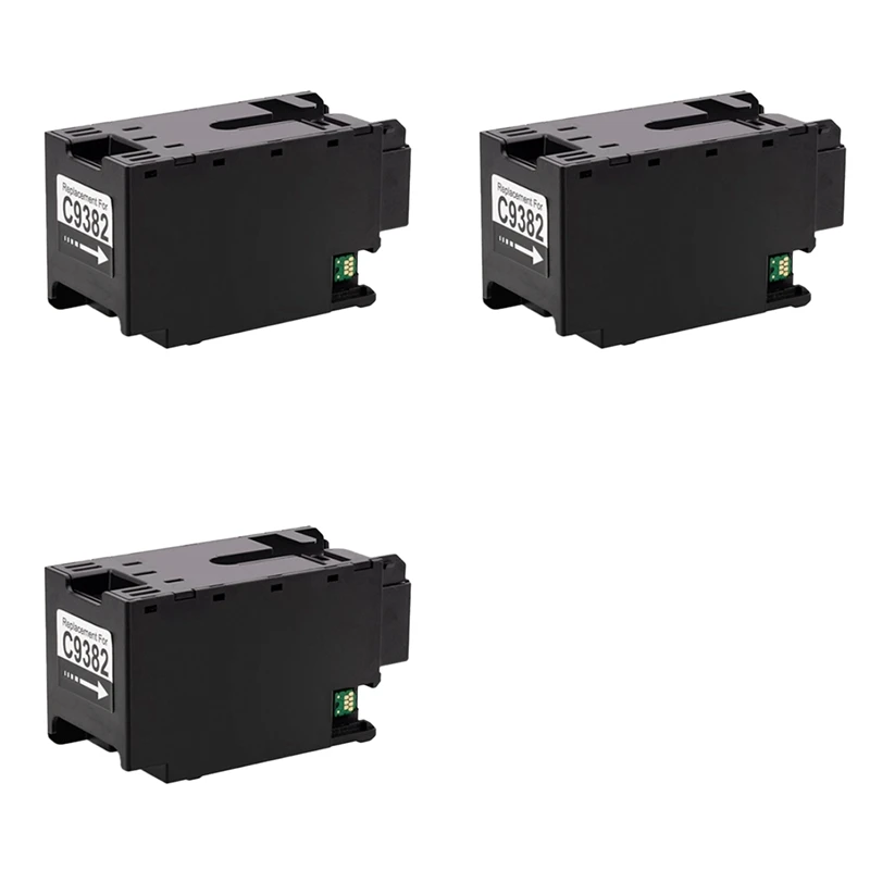 

3X подходит для коробки обслуживания Epson C9382 PX4MB10 картридж для обслуживания WF-C5310 контейнер для сбора отработанных чернил для принтера