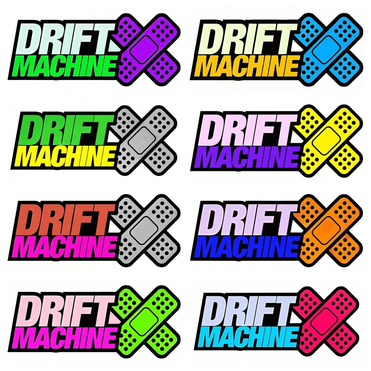 

Creativity Red Cartoon Bandage Popular Car Sticker PVC Auto Window Bumper Cover Scratches Quality Waterproof Decal Decor