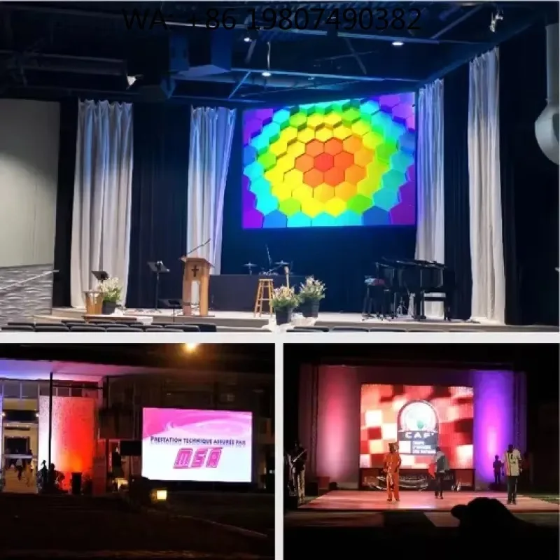 

Indoor Fixed LED Display Panel, Custom Dimension Available, Full Color Screen for Commercial and Public Display Areas