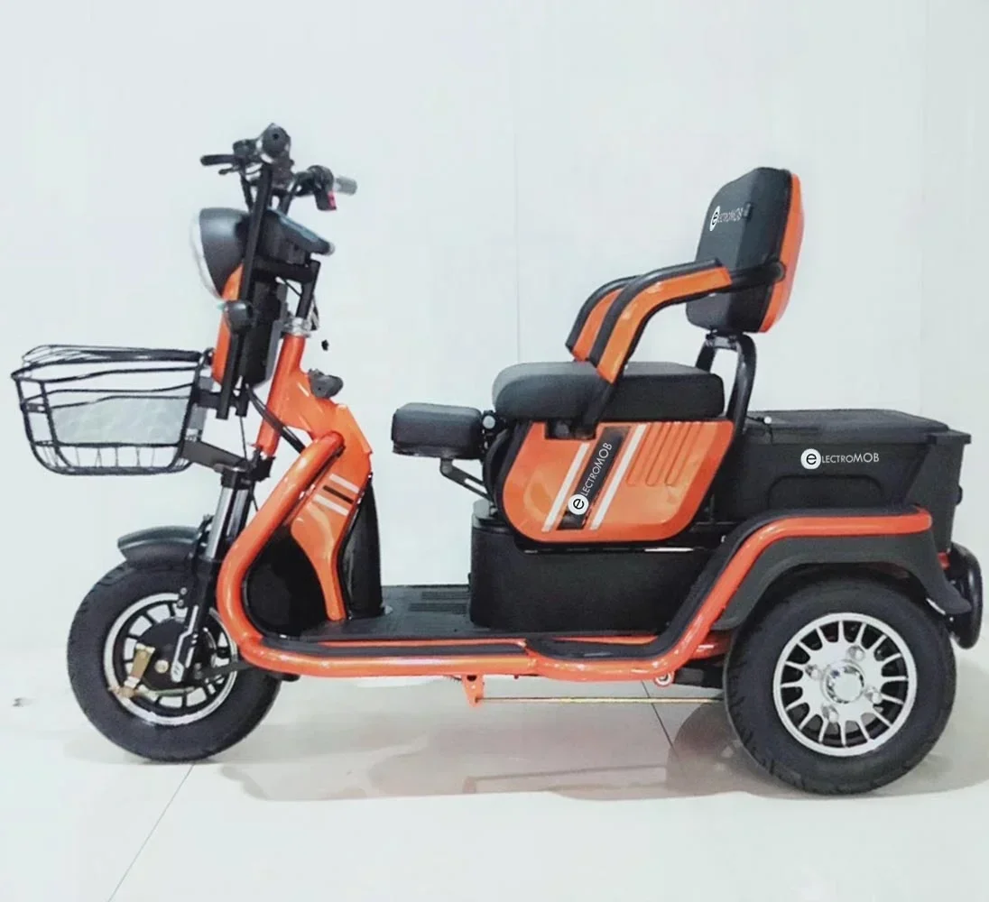 Electric tricycle 650W 500W 350W differiential motor 3 wheel trike CE for adult passenger and cargo carry customcustom