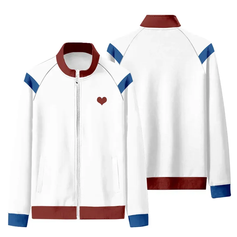 كلنا ميت تأثيري حلي البلوز البلوز هالوين الكبار الرجال النساء عادية الشارع الشهير معطف سترة زي مدرسي