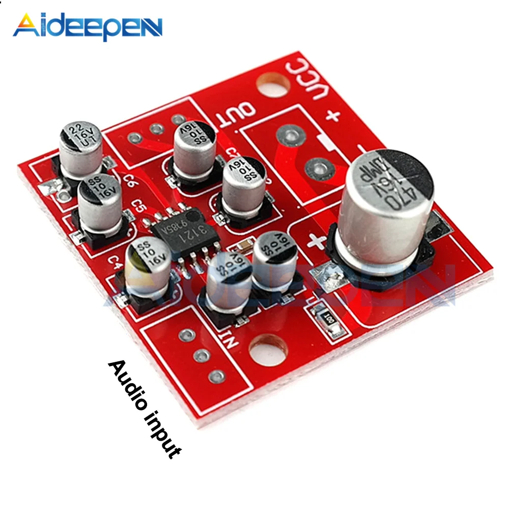 BA3121 DC 5V-15V Two-channel Common Ground Noise Cancellation Board for Car Computer Power Amplifier Board Audio Noise Canceling