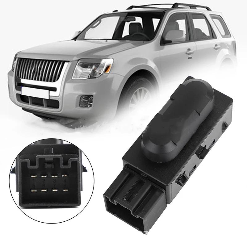 5F9T-14B709-AA Power Seat Adjustment Switch For Ford F150 F250 F350 Driver & Passenger Side Seat Switch ABS Plastic