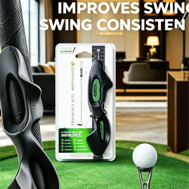 

Golf Grip Corrector Swing Trainer Aid Beginner Hand Posture Correction Tool Universal Golf Club Training Accessories 2 pieces