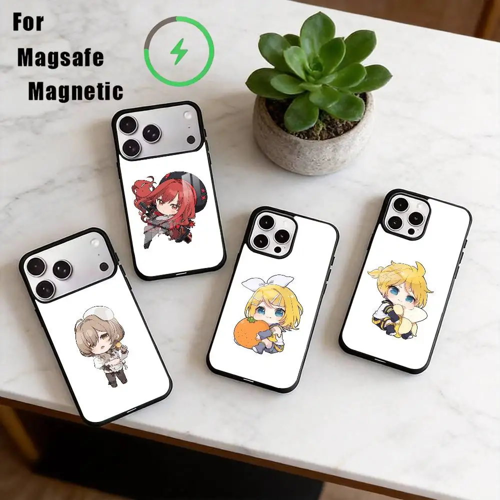 

G-Goddess of V-Victory Phone Case For iPhone17,16,15,14,13,12,11 Plus,Pro Magnetic For Magsafe Wireless Charging