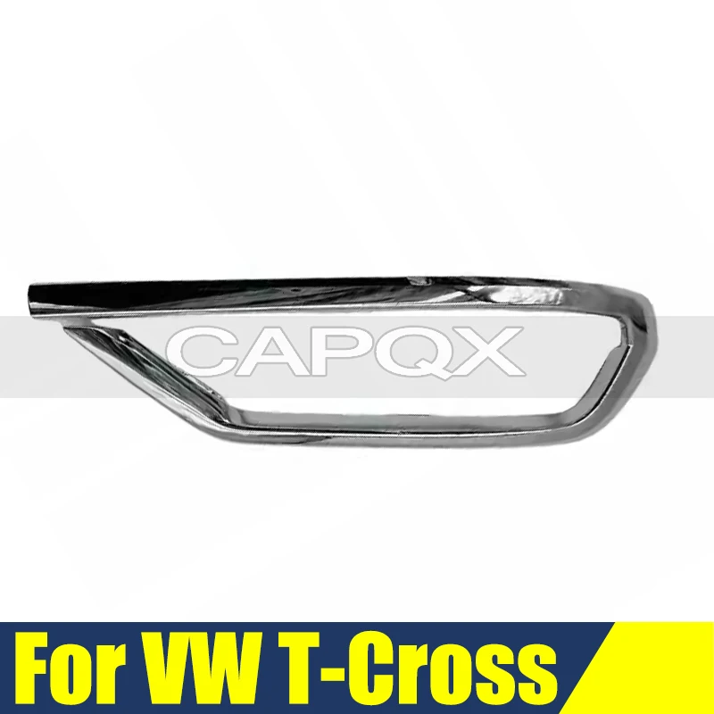 

Декоративная накладка на выхлопную трубу для VW T-Cross, рамка для украшения выхлопных труб, накладка на глушитель.