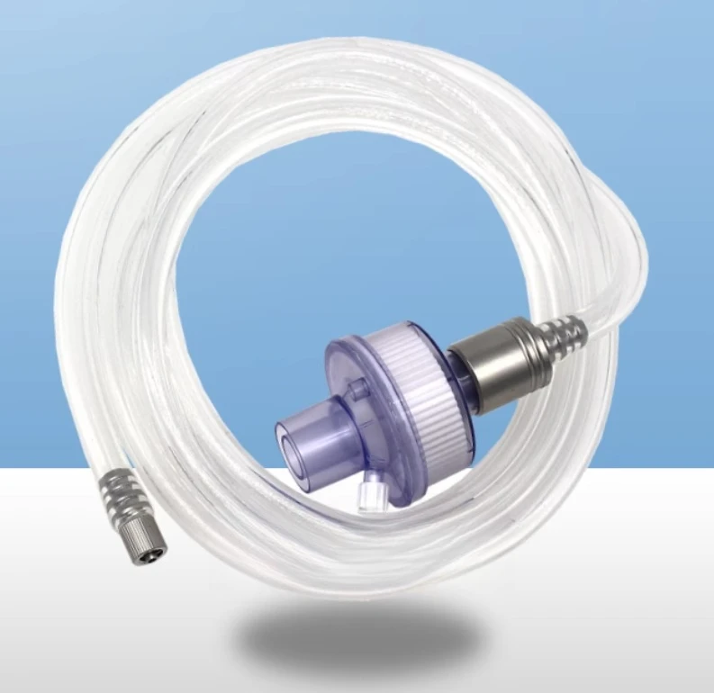 Soft Thickened Silicone Hose, CO2 Filter & Veress Needle Adapter Kit for Laparoscopic Insufflation System Accessories