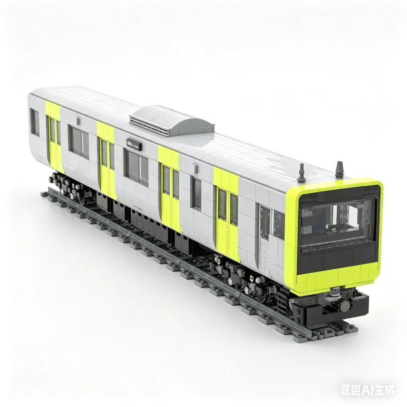 Immagine 6: 2489 Pezzi JR East E235 Treno Pendolare, Carrozza MOC, Modello Ferroviario Creativo, Giocattolo Educativo da Assemblare, Collezione, Regalo di Natale