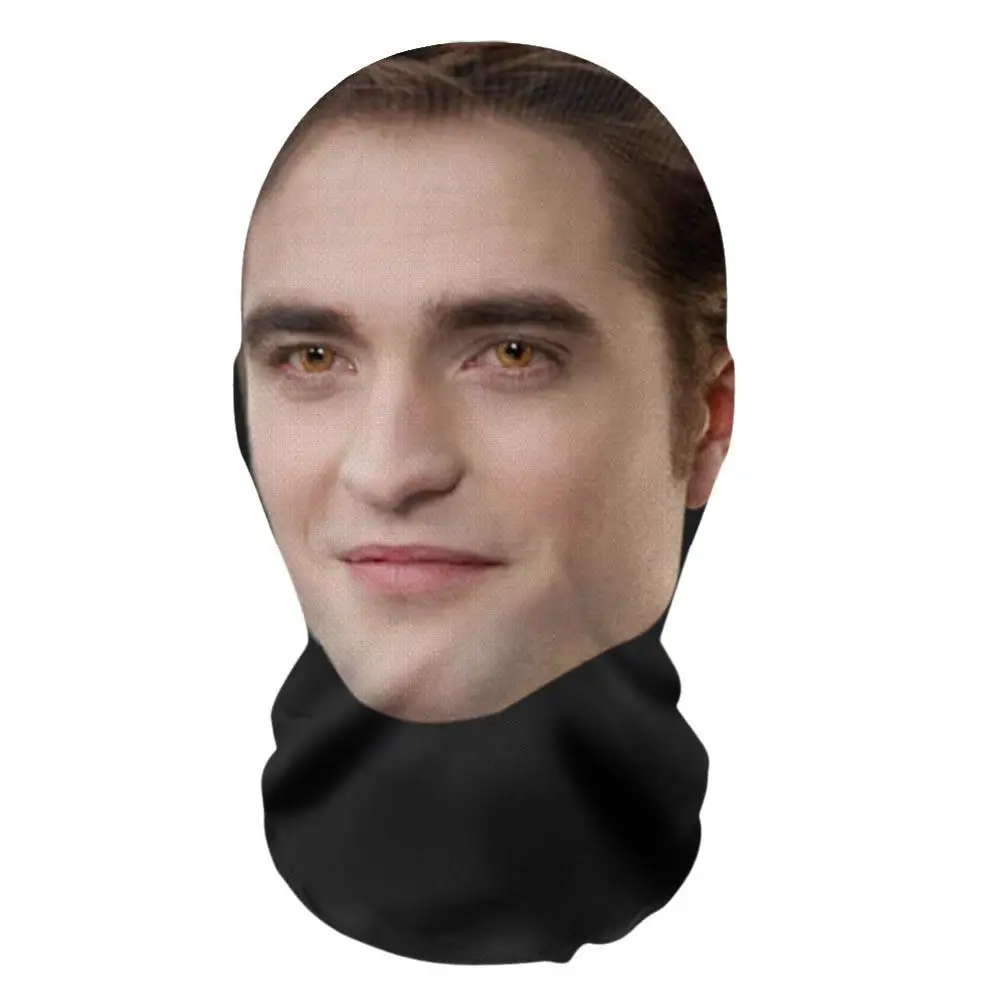 John Pork Smiling Interessante 3D-gedruckte nahtlose Maske, Kopfbedeckung, Party-Cosplay-Requisiten, UV-Schutzschild, Ronaldo-Muster, Geschenk