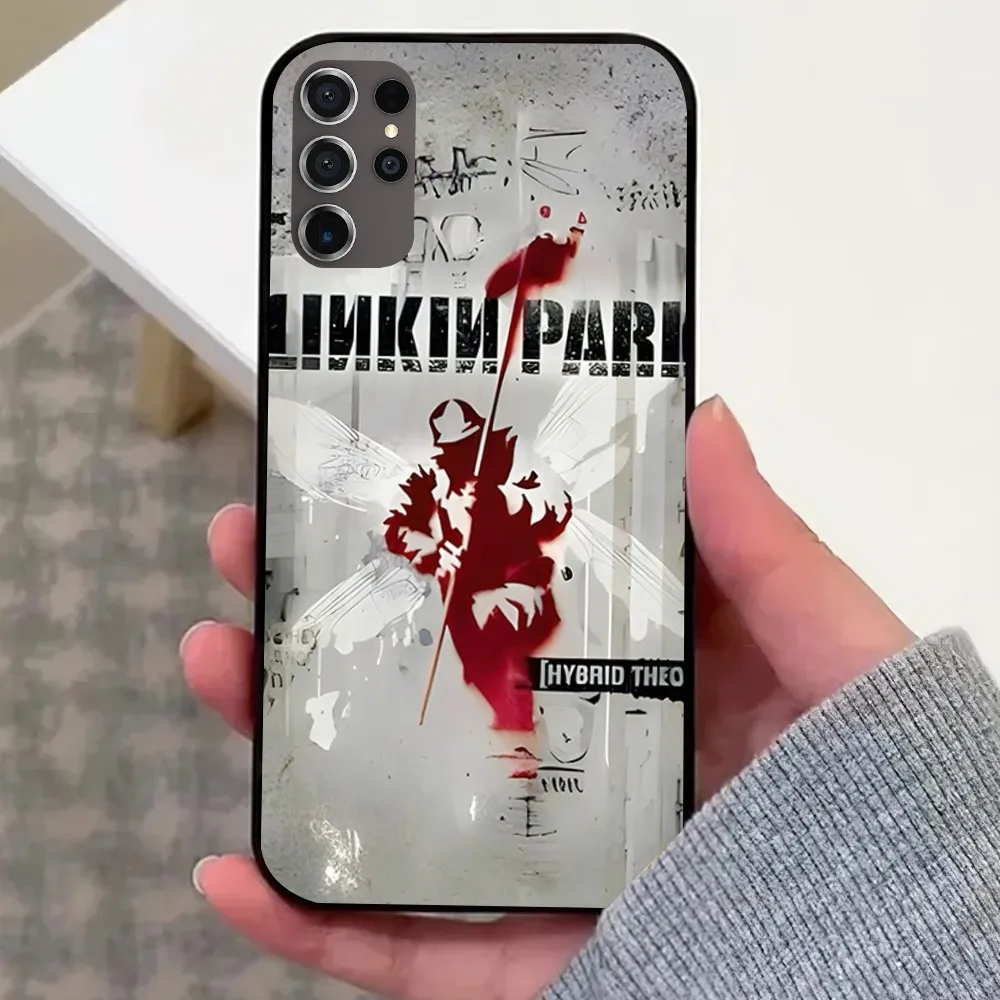 L-Linkin P-Park Hybrid Theory Phone Case For Samsung Galaxy S22 S24 S23 S30 Note 20 10 Plus LITE FE ULTRA Shell