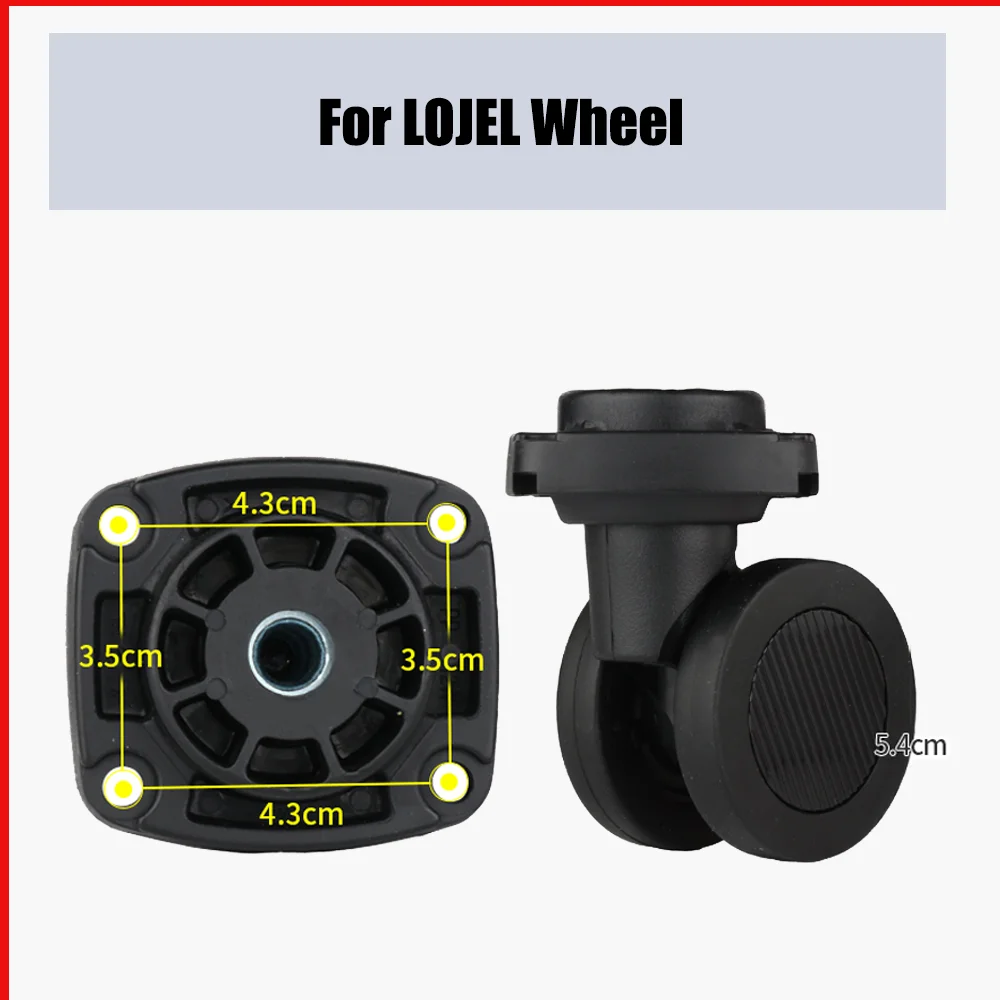 for LOJEL trolley case wheel accessories Travel case universal wheel suitcase Quiet roller pulley low noise wheels