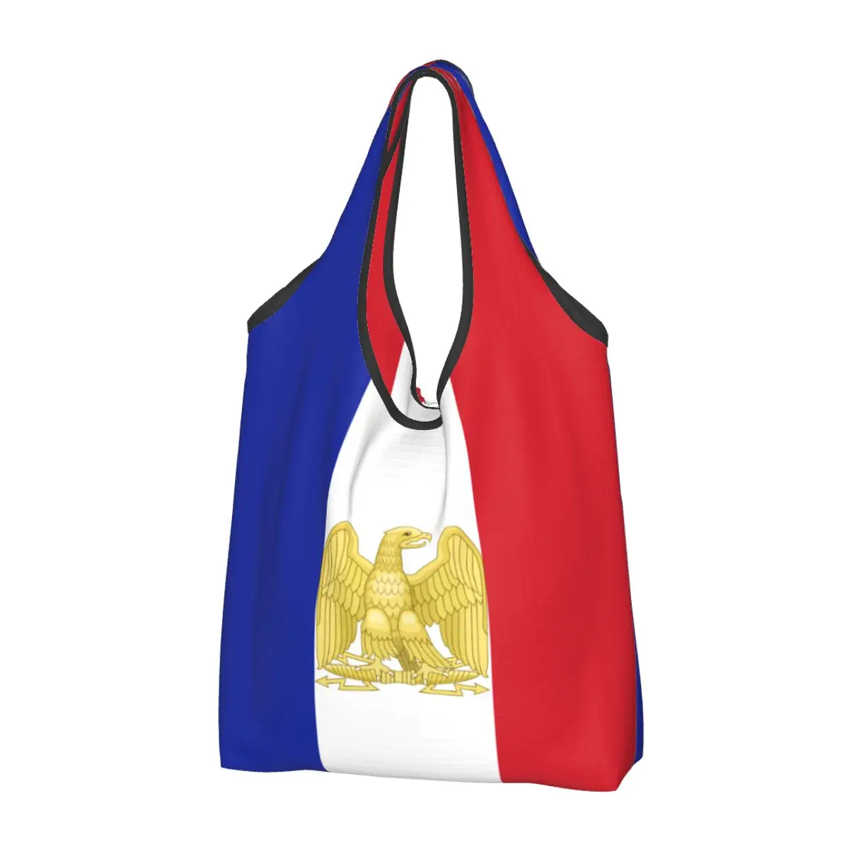 Recycling Napoleon Eagle Shopping Bag Women Tote Bag Portable France French Empire Grocery Shopper Bags