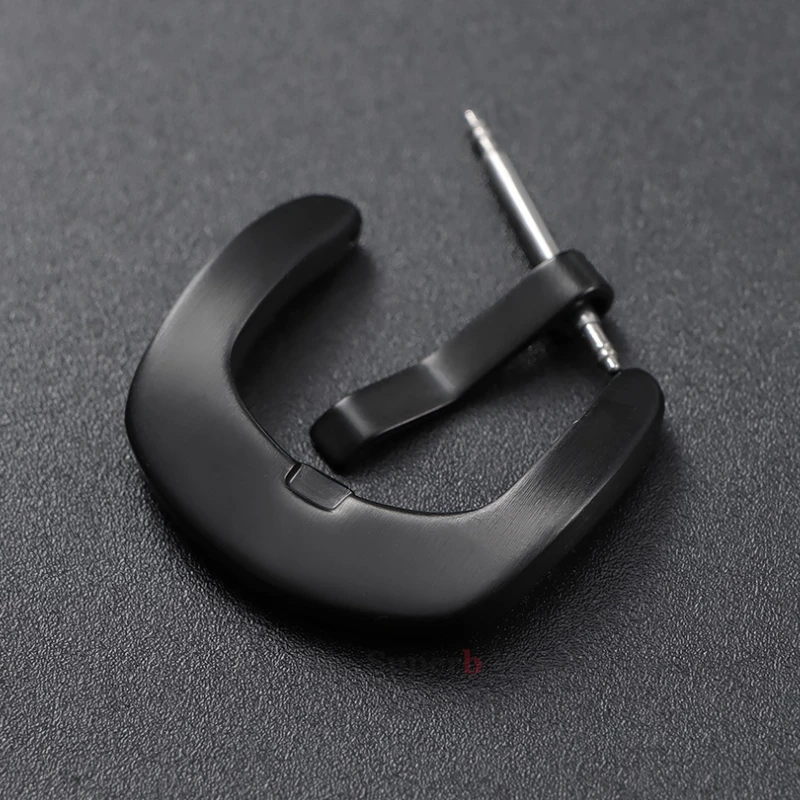 316L Stainless Steel Watch Buckle 16mm 18mm 20mm Pin Button Fine Polished Clasp Watchbands Clasp Watch Accessories