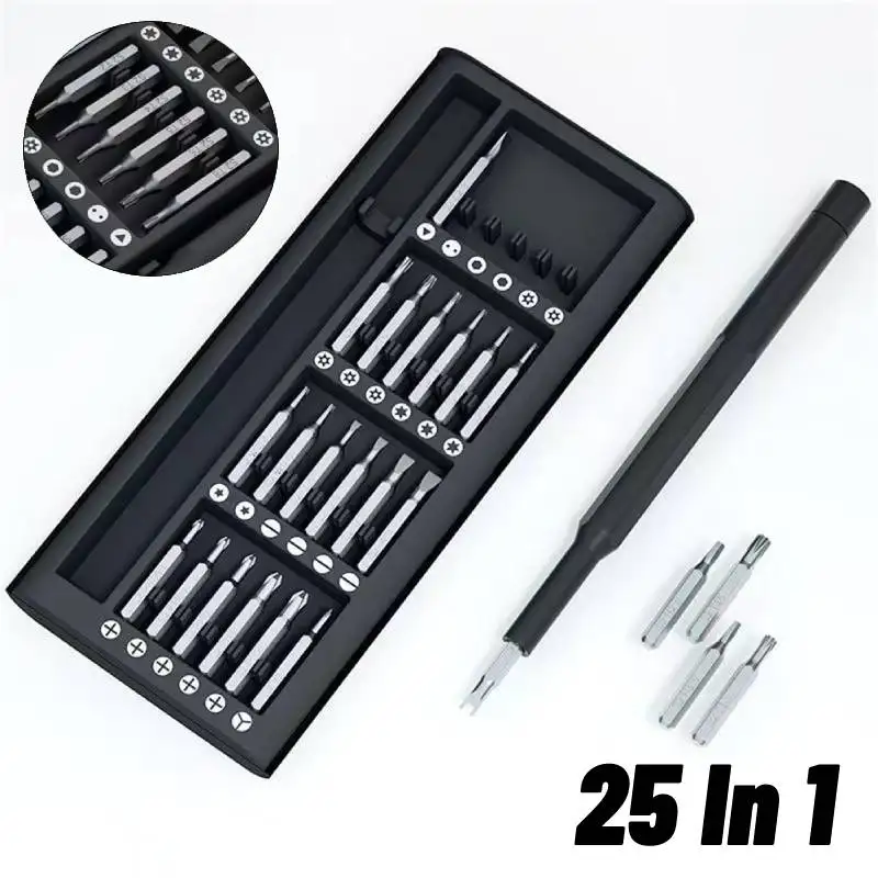 1Set Screwdriver Set Magnetic Screw Driver Kit Bits Precision Electric Laptop Phone Computer  Screwdrivers Repair Tool Daily Use