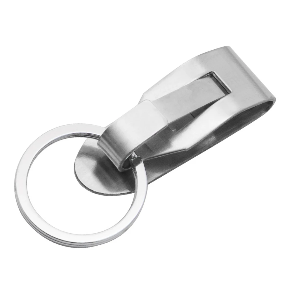 Detachable Keyrings   Keychain single loop locking clasp  Belt Keychain   Security Clip On Heavy Duty Belt Key Clip