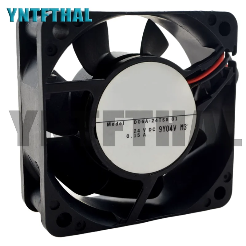

New D06A-24TS8 01 DC24V 0.15A 2-Wire Cooling Fan