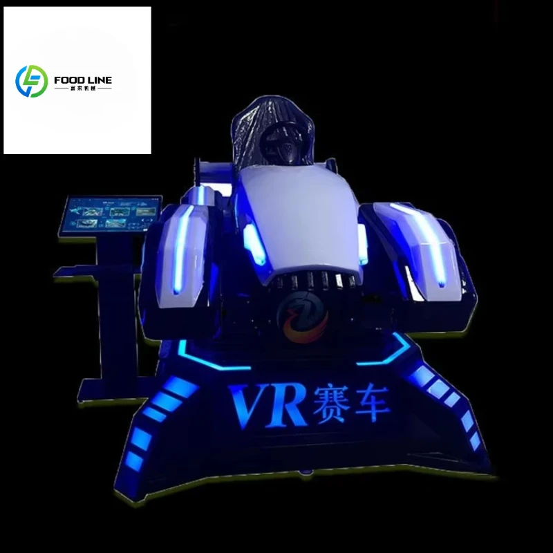 FL VR Racing Car Simulator 9D Interactive Motion Game Driving Experience for Amusement Park Indoor