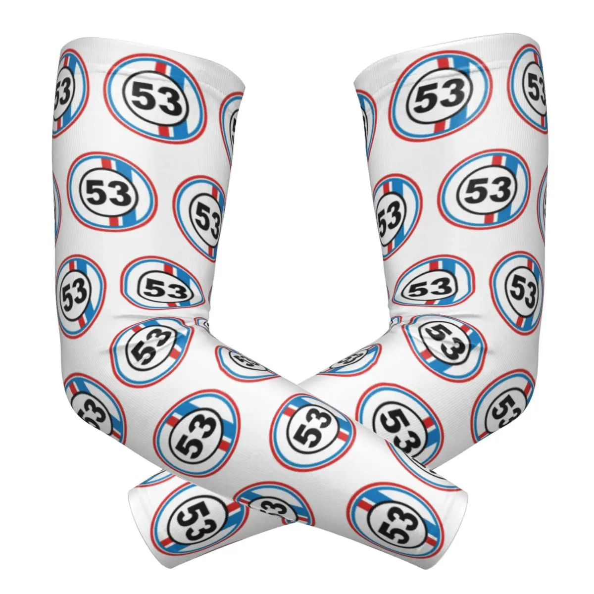 

Herbie Cnumber 53 The Love Bug No уличные рукава для защиты от солнца и ультрафиолета, летние велосипедные татуировки на рукавах