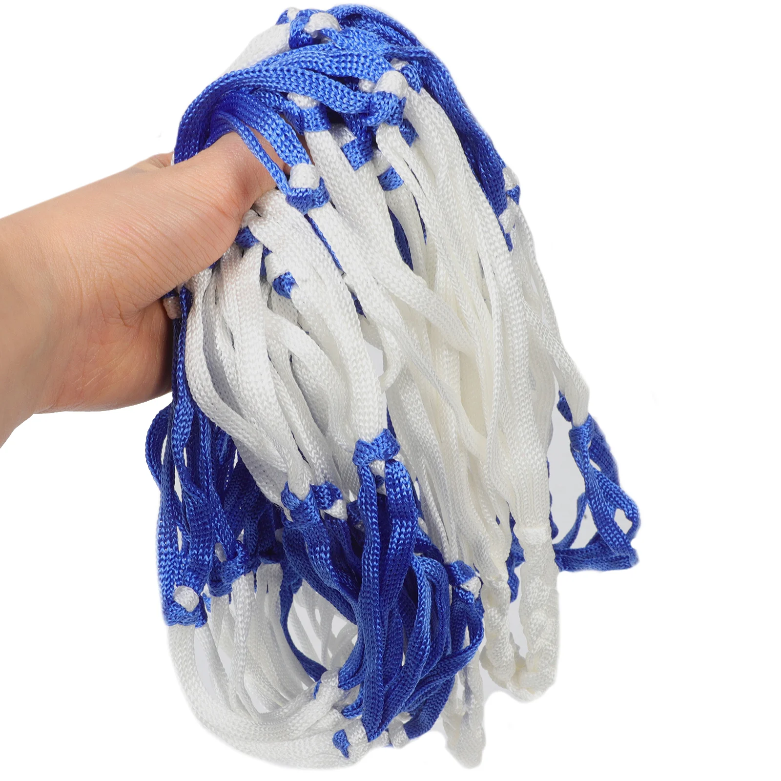 Bolsa de malla de red para almacenamiento de pelotas al aire libre, portátil, de gran capacidad, para fútbol, baloncesto, equipo deportivo, soporte de pelota de malla, 2 uds.