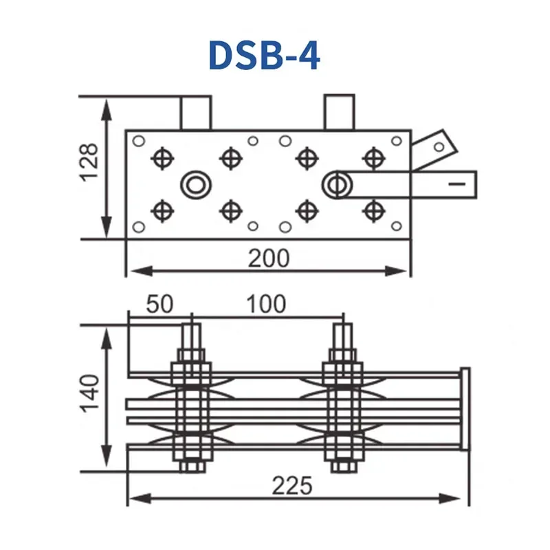 Gas shielded welding machine rectifier bridge three-phase rectifier DSB400A special for electric welding machine