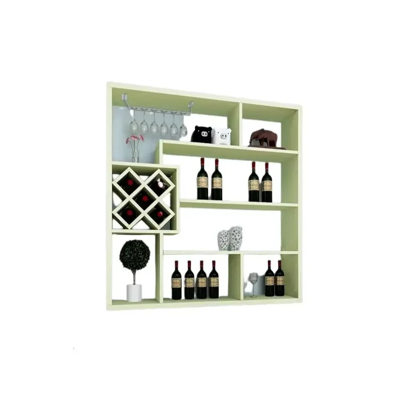 Modern Vertical Wine Holder Storage Display Living Room Wall Wine Rack Bottle Restaurant Fancy Botelleros De Vino Bar Furniture