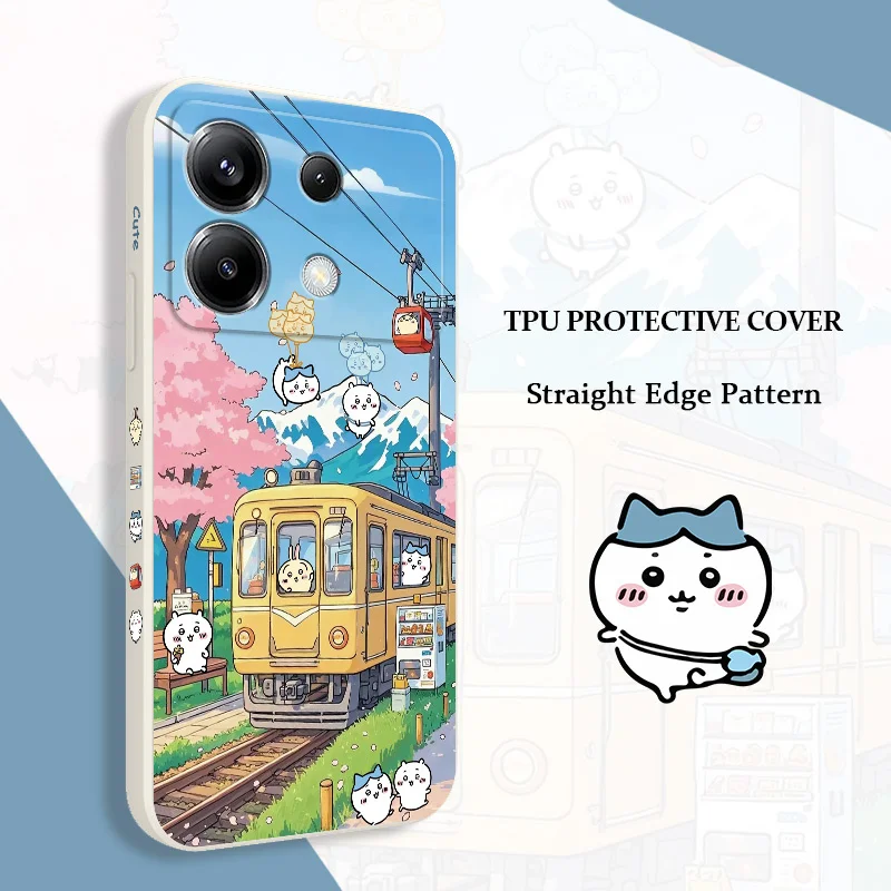 

Green Shade Train Phone Case For Xiaomi Poco F7 X7 X6 F6 M6 M5 M5S F5 X5 F4 X4 M4 F3 M3 X3 Pro GT Silicone Cover