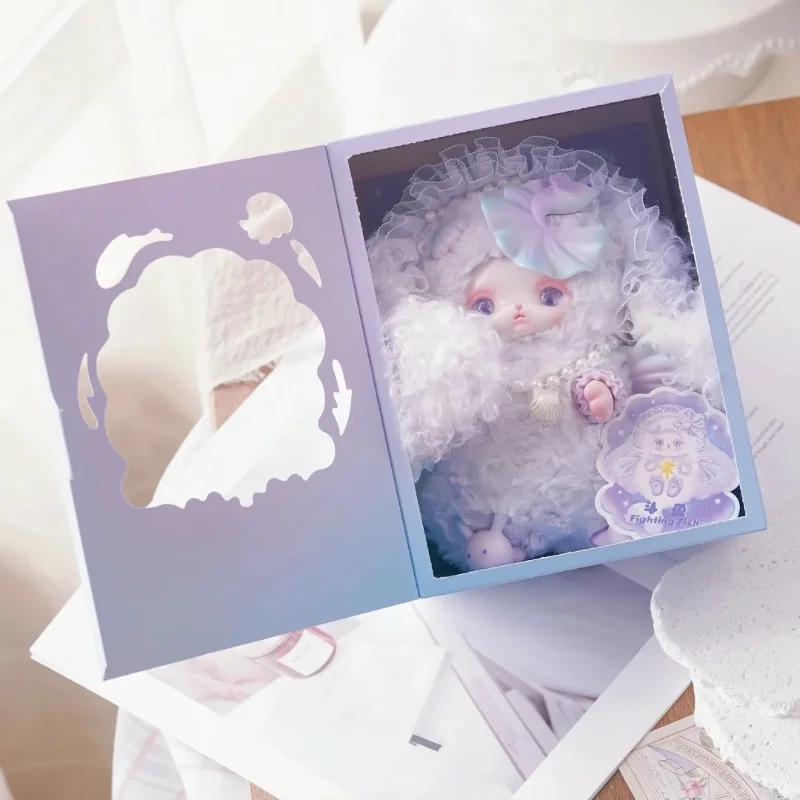 

Подлинная виниловая слепая коробка серии Loloan Ocean, модная милая пушистая игрушка для кукол, милое украшение для комнаты, кавайный сюрприз, таинственный подарок, место