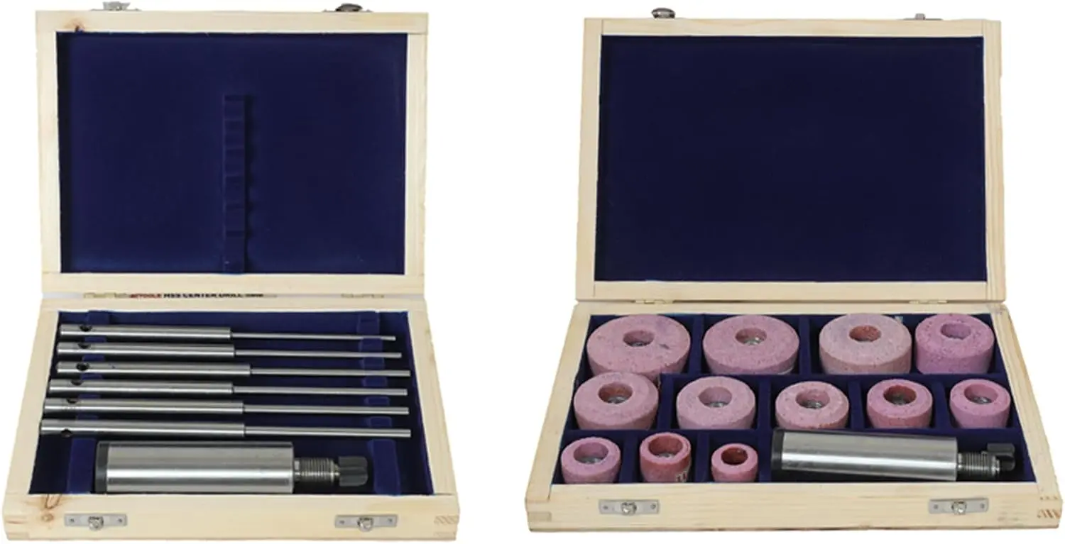Sioux Style Valve Seat Grinder Stones & Pilots Combo Complete Kit, 11/16