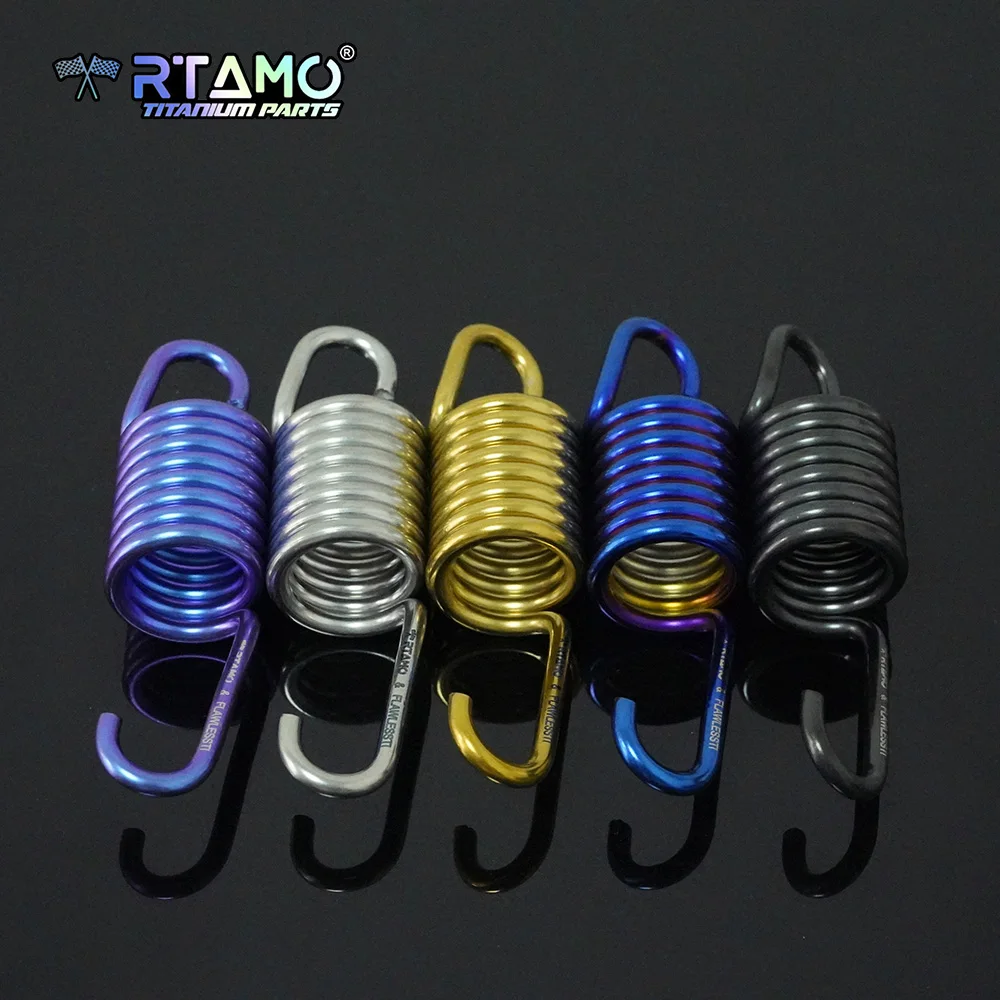 RTAMO Titanium Center Stand Sping Side Stand Spring for Yamaha Cygnus 1st-6th