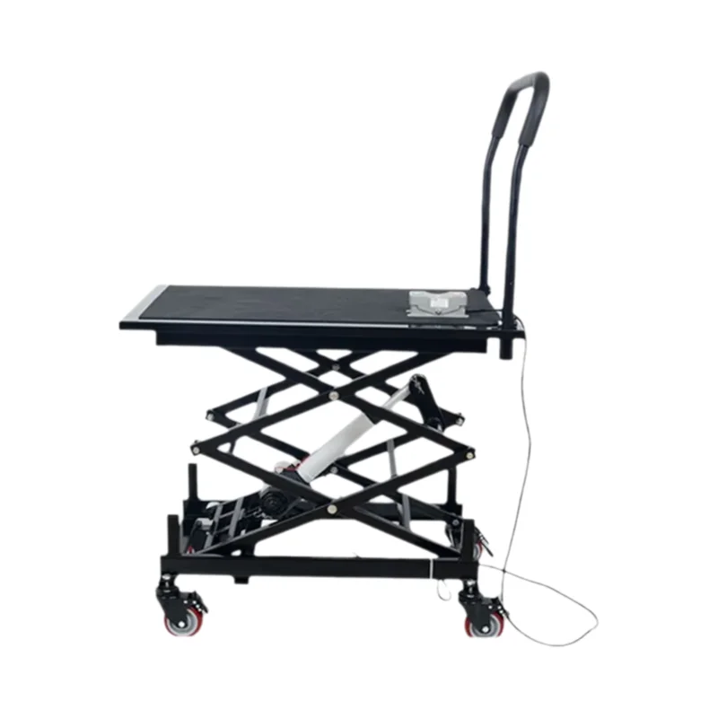 

Electric Lifting Stool Indoor Decoration Tile Laying Mobile Lifting Platform Folding Stool Household Ladder
