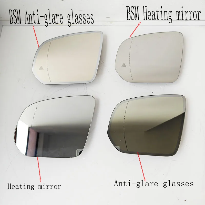 Blind Spot Assist Mirror Glass Anti-Glare Rearview Mirror Lens For Mercedes-Benz W167 GLE GLS W464 G-Class Side Mirror Glass
