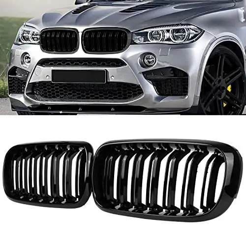 Front Kidney Grills Grille Racing Bumper Auto Accessories For BMW 3 Series F30 F31 F35 13-19 Double Slat