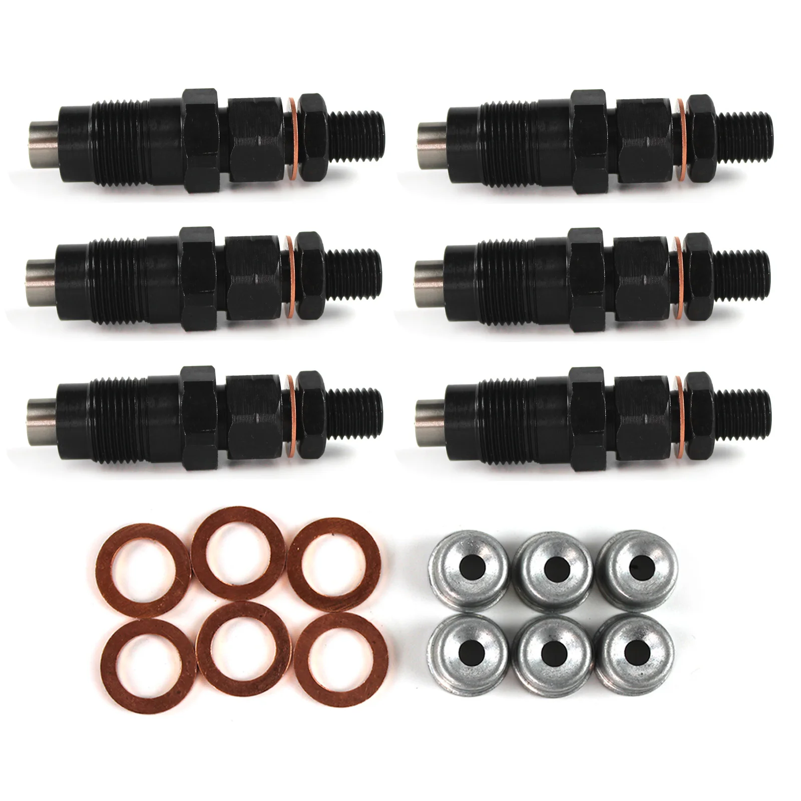 Diesel Fuel Injector 6Pcs/Set For Nissan Patrol GU Y61 TD42 TD42T Professional Fuel Injector Replacement Kit Easy To Install